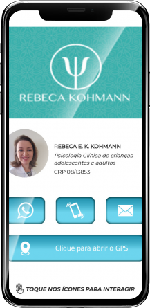 Rebeca Kohmann Cartão de Visita | Cartão Interativo